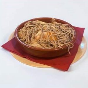 Tapa de Huevos Rotos con Gulas