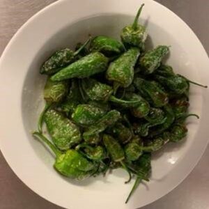 Tapa de Pimientos de Padrón (Sólo en temporada)