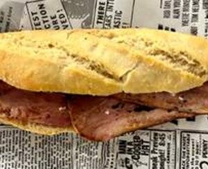 Bocadillo de Bacon Simple