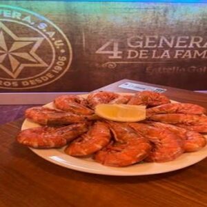 Tapa de Langostinos a la Brasa