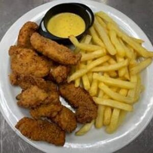 Pollo Estilo Kentucky con Patatas